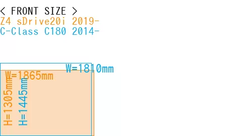 #Z4 sDrive20i 2019- + C-Class C180 2014-